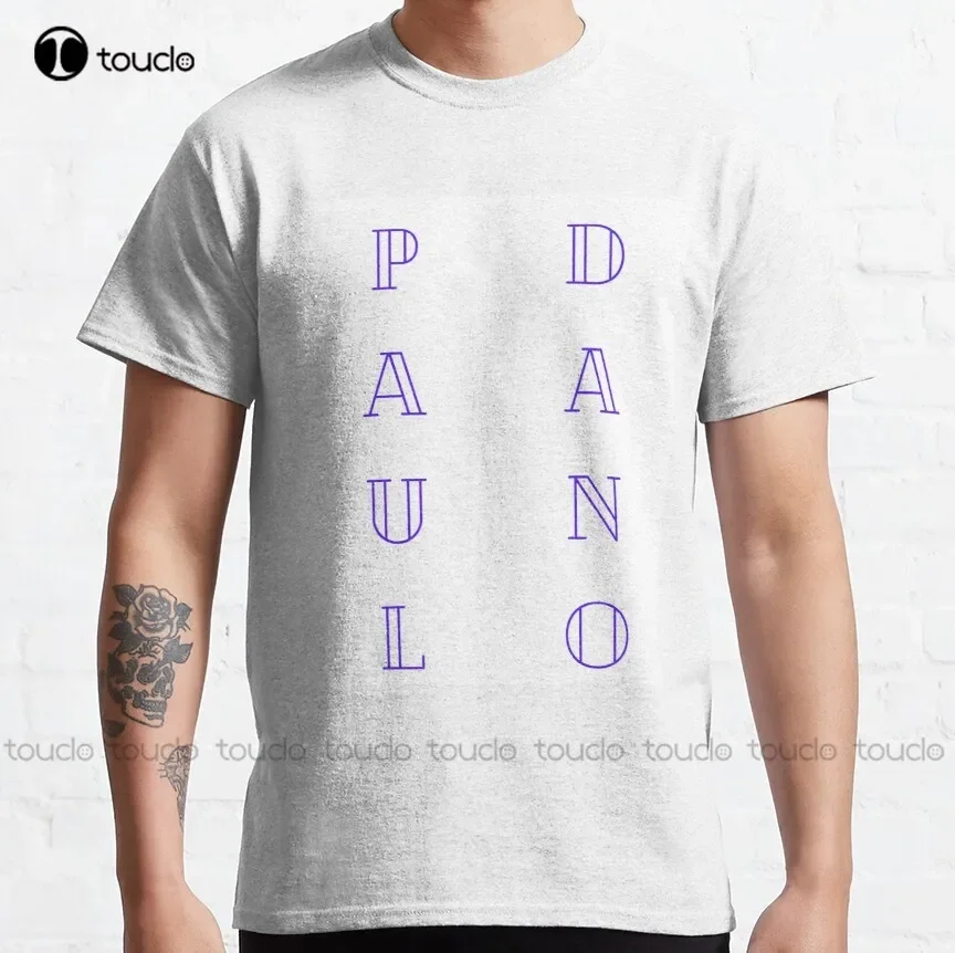 Paul Dano Classic T-Shirt Crewneck Shirts High Quality Cute Elegant Lovely Kawaii Cartoon Sweet Harajuku Cotton Tee Shirts New