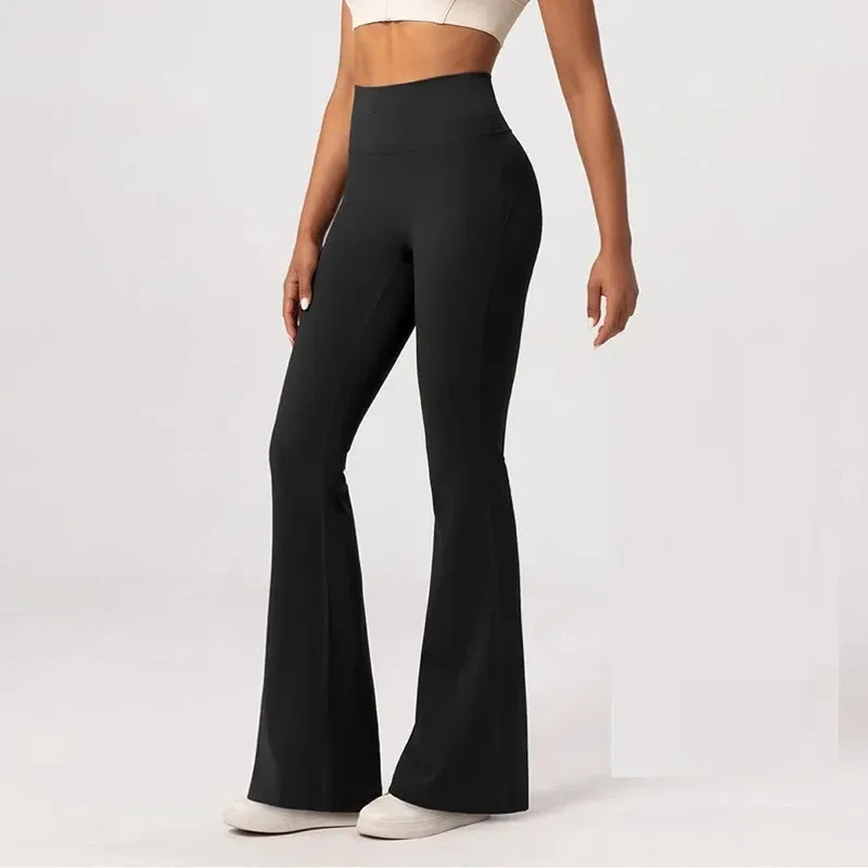 High Waist Push UP Horn Yoga Pants Solid Fitness Sport Leggings Gym Running Workout Breathable Yoga Pants