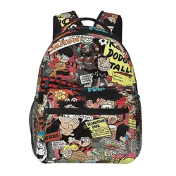 Beano 2 Backpacks Boys Girls Bookbag Students School Bags Cartoon Kids Rucksack Shoulder Bag Large Capacity