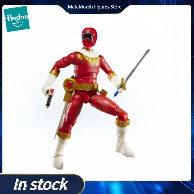 مجموعة هاسبرو باور رينجرز لايتنينج الأصلية زيو ريد رينجر أنيمي نموذج مجموعة ألعاب