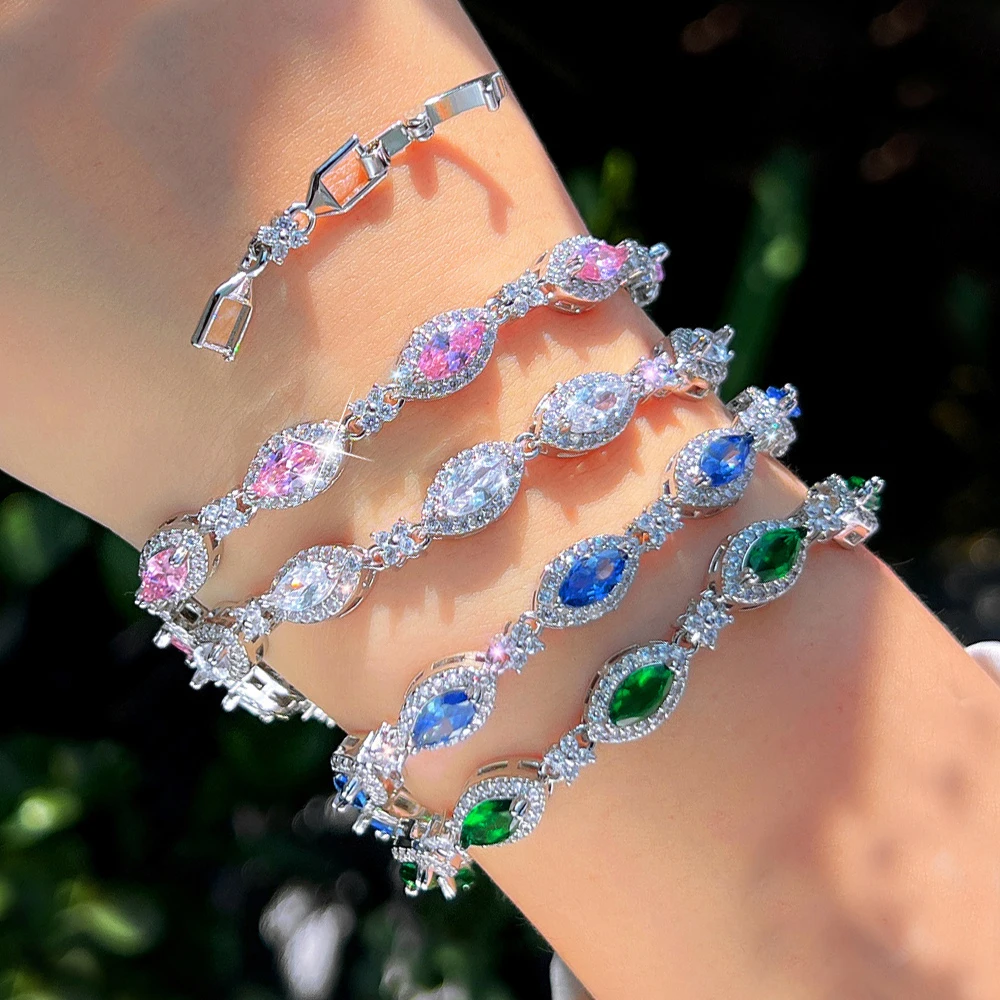 threegraces-nova-moda-brilhante-rosa-branco-marquise-corte-zirconia-nupcial-festa-de-casamento-link-corrente-pulseira-para-joias-femininas-br422