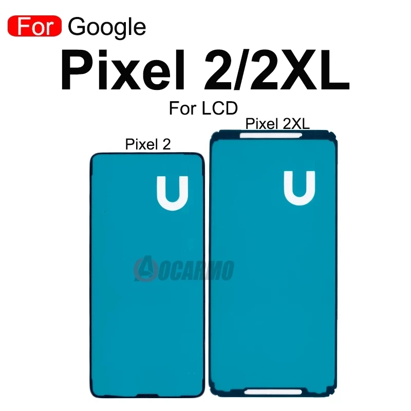 For Google Pixel 2 3 3A 4 XL 4A 4g 5G 2xl 3xl 4xl 3AXL 5 Front Glue Adhesive LCD Display Sticker Tape Glue