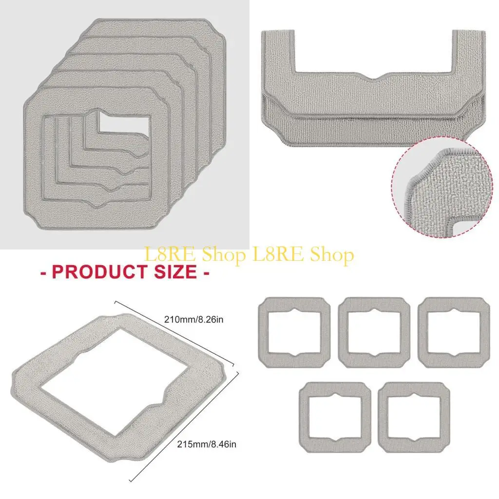 L8RE PACK из 5 полиэфирных волоконно