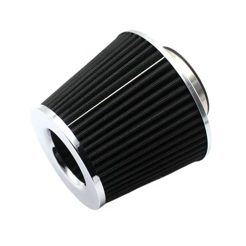 For High Flow Filter Element, Car Intake Modified 76MM Air Filter, Mushroom Head Universal 2PCS