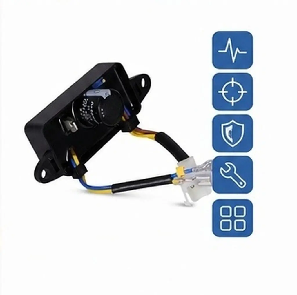 Generator Replacement Voltage Regulator Rectifier Generator Accessory 2-3Kw Voltage Stabilizer High Stability Repairing