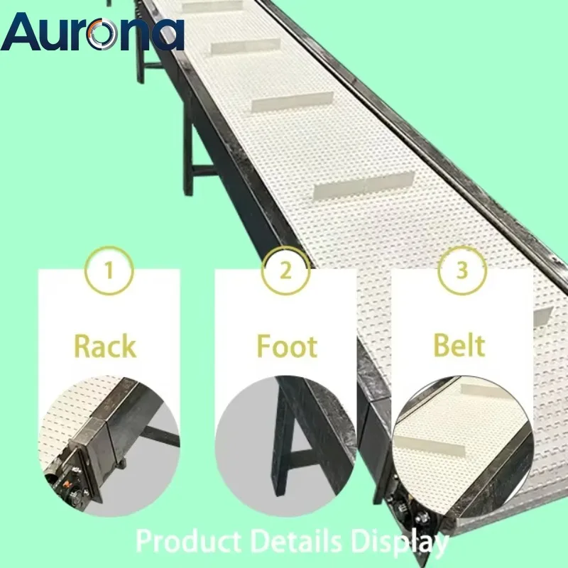 【Professtional】Nuts Potatoes Incline Belt Conveyor Modular Belt Incline Conveyor For Truck To Warehouse Food Industry Conveyor B