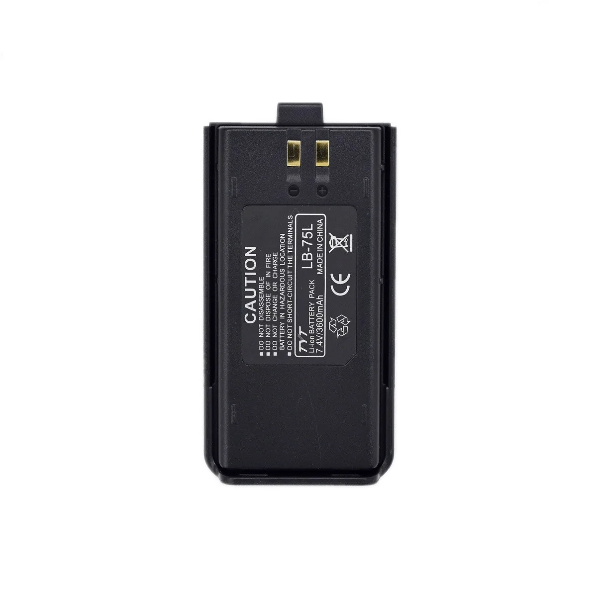 

TYT Li-Ion Battery Pack DC7.4V 3600mAh for TC3000A TC-3000A Retevis RT1 Two Way Radio Rechargeable Accessory