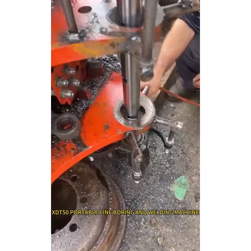 Xdt50 Cnc 2 in 1 Machinery Maintenance for Excavator Digger Automatic Portable Mobile Welding