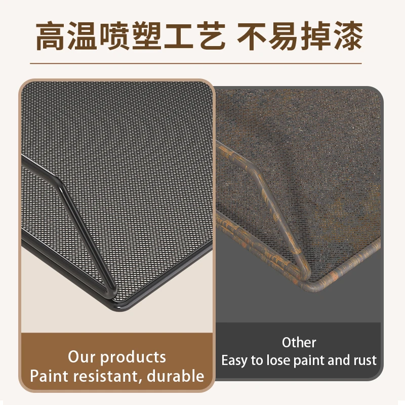 5-Tier Desk Organizer  Stackable Tray Office Desk Organizer File and Desktop Holder for Paper Letter Accessories Black