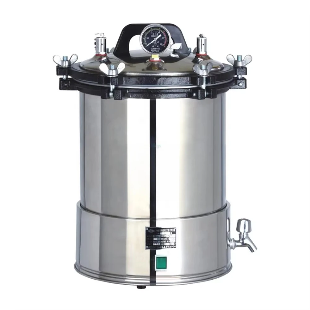 18L 24L YX‑18LD YX‑24LD Stainless Steel Portable Automatic Autoclave Steam Sterilizer For Laboratory Medical Food Safety Use