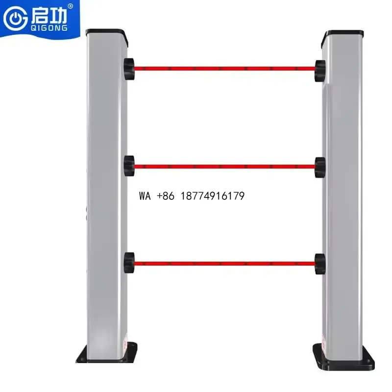 wmwmnu Qigong Explosion-proof IP66 Aluminium Alloy Beam Infrared Detector 0-500M Alert Distance Perimeter TurnstilesOEM