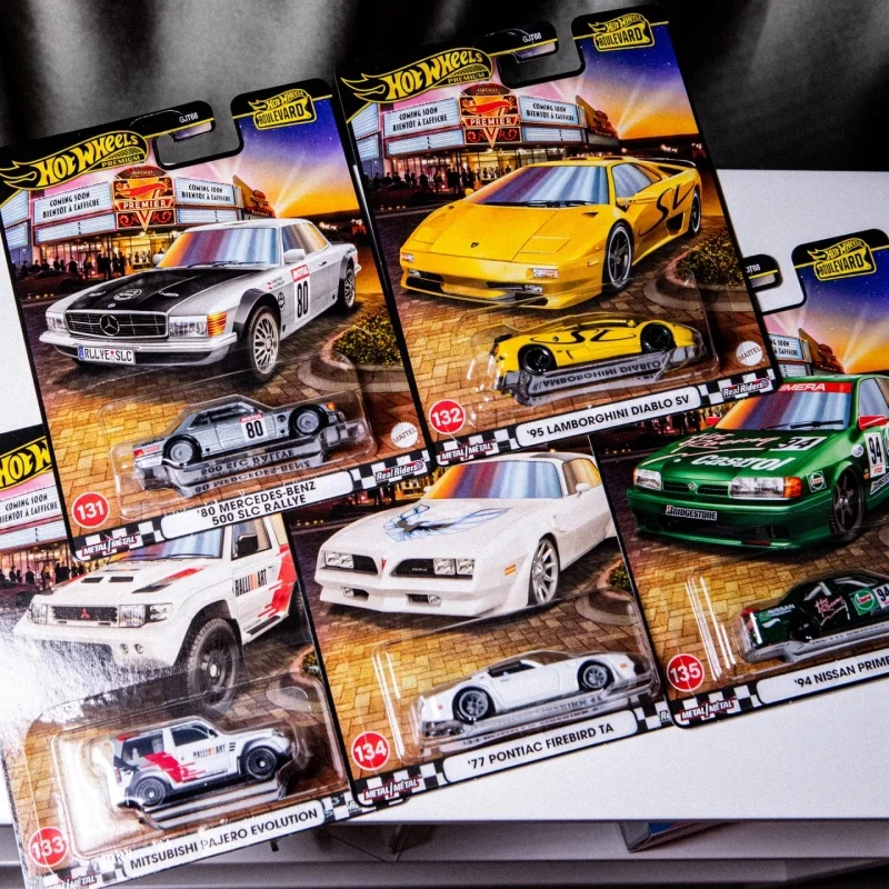 

2025 Hot Wheels Boulevard 27 серии Benz 500 SLC Mitsubishi Nissan Коллекция моделей автомобилей из сплава Модель автомобиля Орнамент Подарки на день рождения