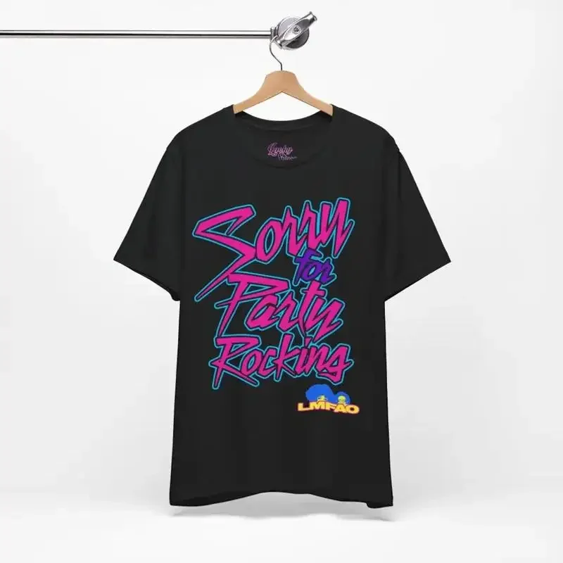 LMFAO Sorry For Party Rocking T Shirt Electro Pop Music Scene Band