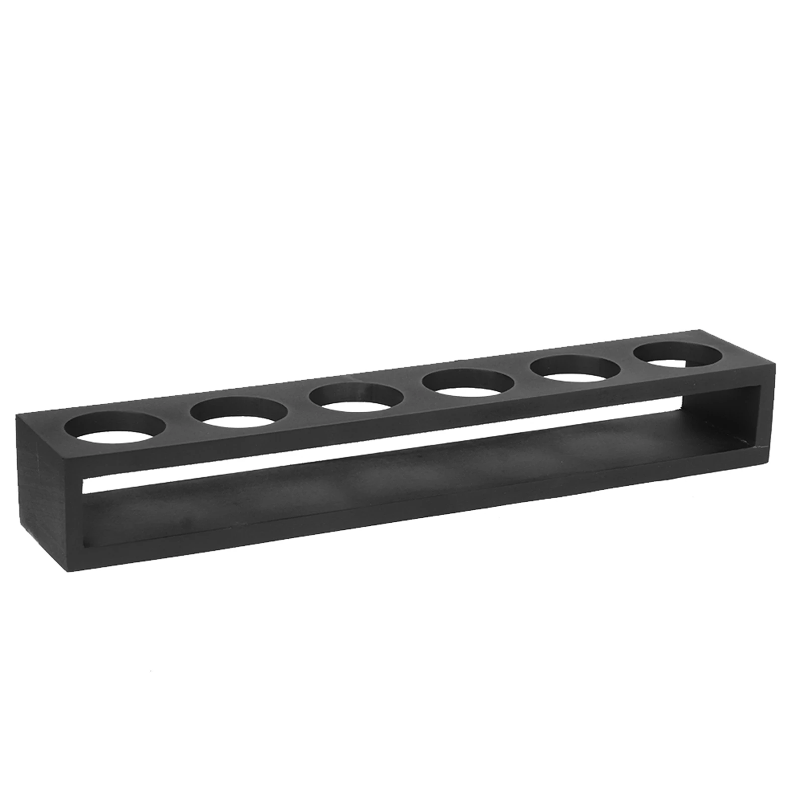 Black Wooden Wine Glass Rack Cup Holder Stand Bar Supplies Hanging Glass Storage For Home Bar Restaurant Wedding Decor