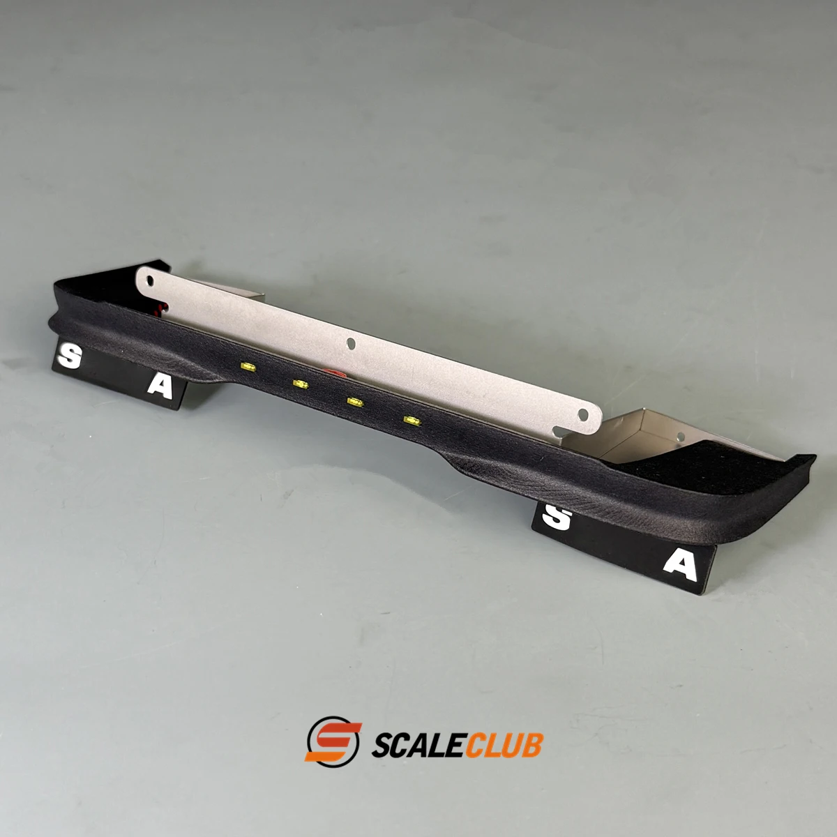 المفسد المصد SCALECLUB مع واقيات الطين BXGXRL-770S-2 لـ 1/14 Tamiya Scania 770S RC شاحنة جرار ترقية أجزاء الملحقات