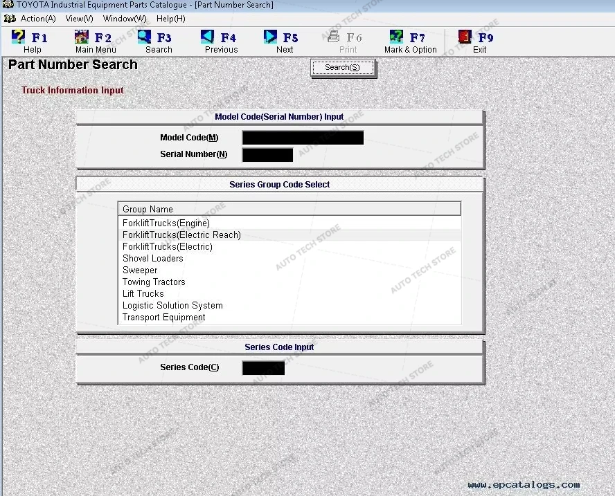 For Toyota Industrial Equipment Parts Catalog 2020.06 Car Repair Tool Diagnostic Tools English, German, French, Spanish