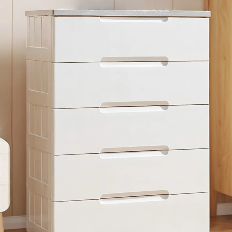 

Moisture-proof storage cabinet, drawer type, plastic multi-layer wardrobe, chest of drawers