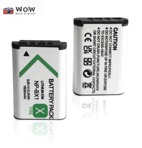 NP-BX1 NPBX1 Battery for SONY DSC-HX, HX300, HX50, RX1, RX100, RX1B, WX300, HDR-AS10, WG66E, AS300 Camera 1600mAh 3.6V