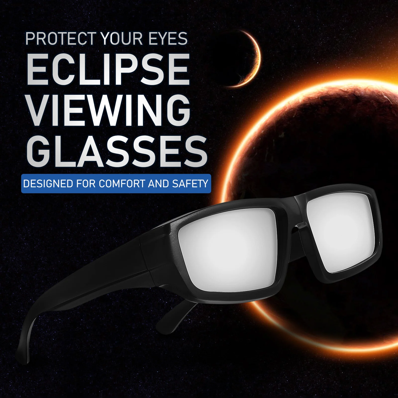 3 Pcs Glasses Eyeglasses 8 Cm Welding Cover Safety Eyewear For Goggles Viewing