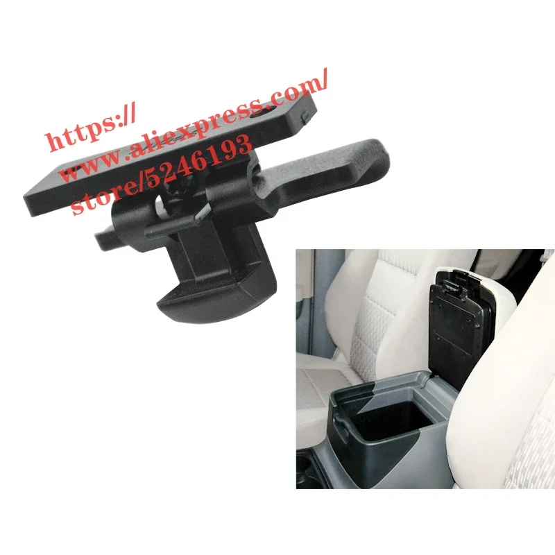 Central armrest box lock for Mitsubishi Pajero V93/V97/V73/V75 Storage box sundries handle