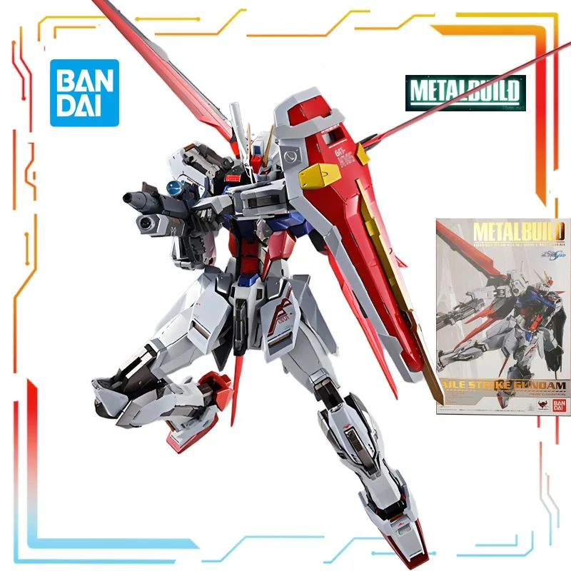 

Bandai METAL BUILD Mech Готовая продукция Серия Xiang в форме крыльев Аниме Фигурка Модель Игрушки Модель Украшения Подарки для мальчиков