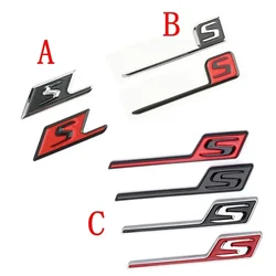 Car Rear Trunk Letters Sticker For A45 A35 C43 C63 E63 S63 CLS63 CLS53 GLC63 GLS53 GT63 GT S Emblem