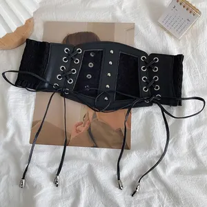 Geniş kemerler ve kadınlar için çok boyutlu, toka, emniyet pimi, retro tasarım, bayanlar için, cintado bağlamak için bir ip, korse, dantel, elbise gömlek kemerde 12 büyük satış, laco-no. 3
