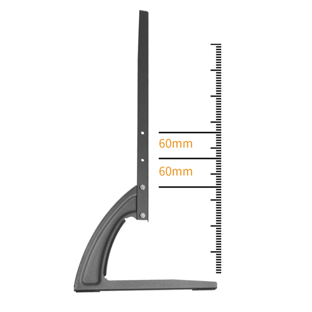 

Adjustable Metal Stand Holder For LCD TVs Sturdy Support Base For Home Office Hotel