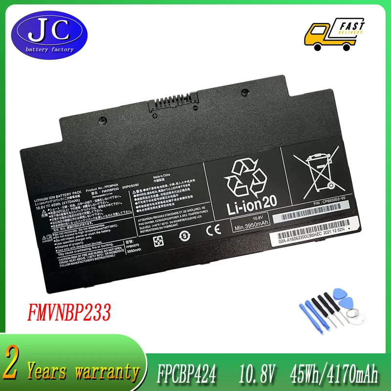 10.8V 45Wh FPB0337S FPCBP530 FMVNBP246 Original Laptop battery For Fujitsu LifeBook U727 P727 P728 AH77/S/M AH556 FPCBP424 BP233