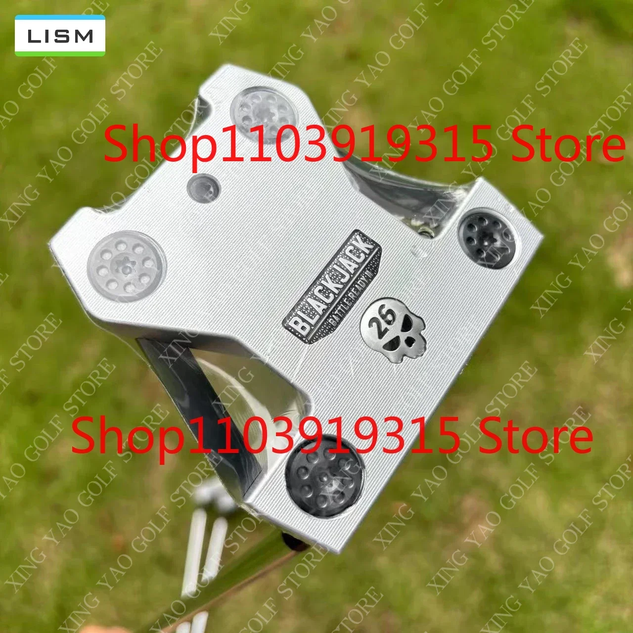 

BLACK JACK Golf clubs Golf putter 34/35inch Stainless steel material With rubber grip and cap cover Right hand use