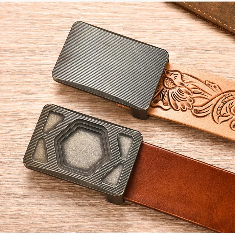 

Titanium Alloy Belt Buckle Vintage Outdoor Tools Gift for Men 4.5 cm (W) × 7 cm (L) × 1.6 cm (H)