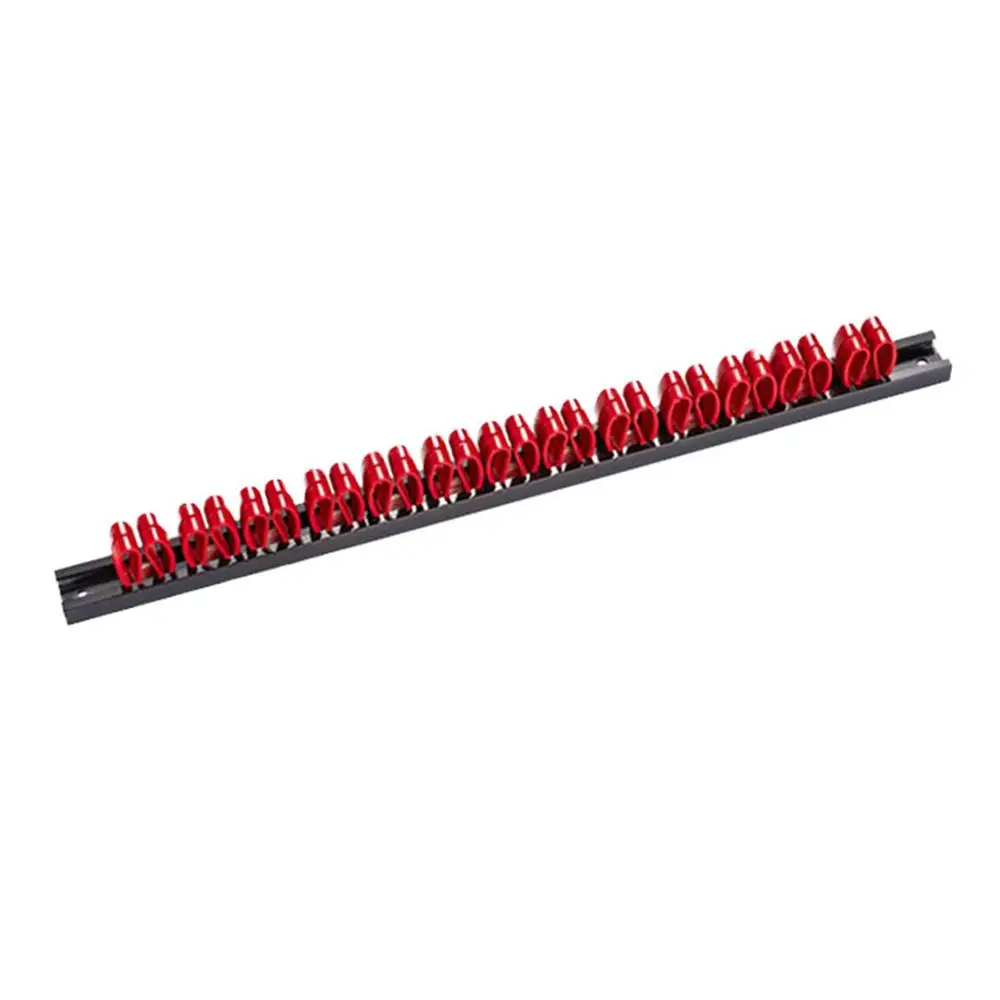 Screwdriver Organizer Tool Holder Wall Mounted Plastic Rail For Vice Wrench Plier Screwdriver Organization Tool Storage X2p1