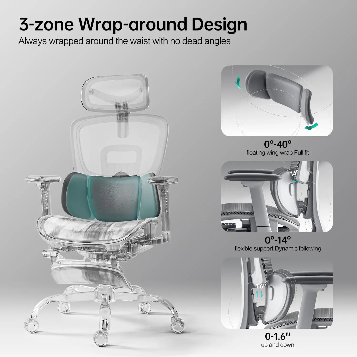 Customized Modern Office Ergonomic Mesh Chair Comfortable Nap Time Reclining Revolving Feature Adjustable Headrest Factory Use