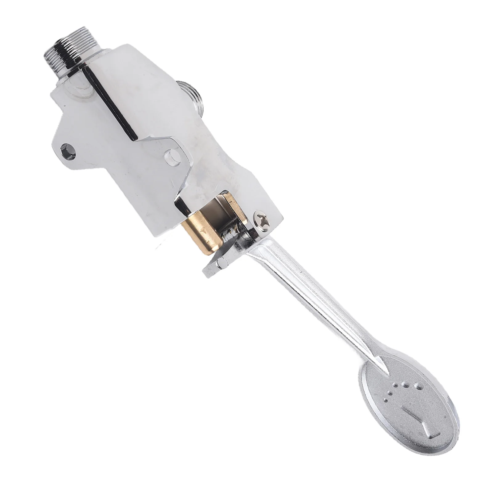 Footoperated Faucet Wash Basin Valve Zinc Alloy Material Suitable for Entertainment Venues Easy to Disassemble and Clean