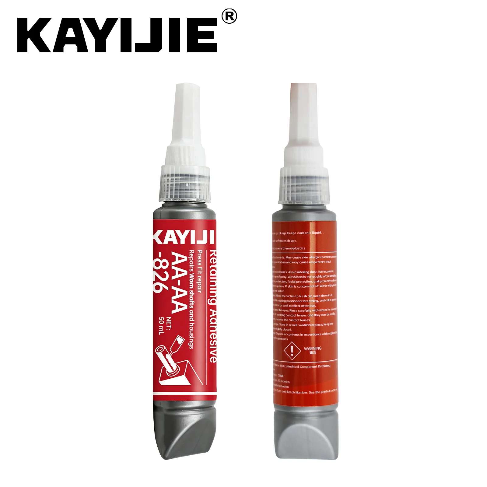 KAYIJIE Made in China Serviceable Thread Locking Adhesive Suitable for Repairing End Covers, Keys, and Keyways 1 Bottle Glue