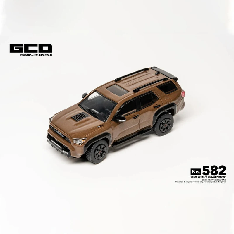 GCD 1:64 Scale 4Runner TRD PRO Simulation Alloy Car Model Static Display Collectible Toy Gift Souvenir Decoration