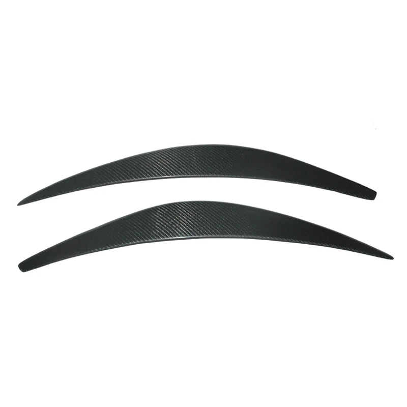 

Real Carbon Fiber Eyelids Eyebrows Lids Headlight Trim Cover For Chevrolet Cruze 2015 Accessories