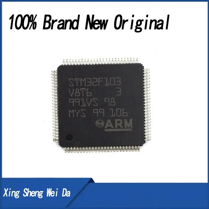 

(1piece)New STM32F103VCT6 STM32F103VET6 STM32F103VBT6 STM32F103V8T6 VGT6 STM32F105V8T6 STM32F105VBT6 STM32F105VCT6 STM32F105RCT6