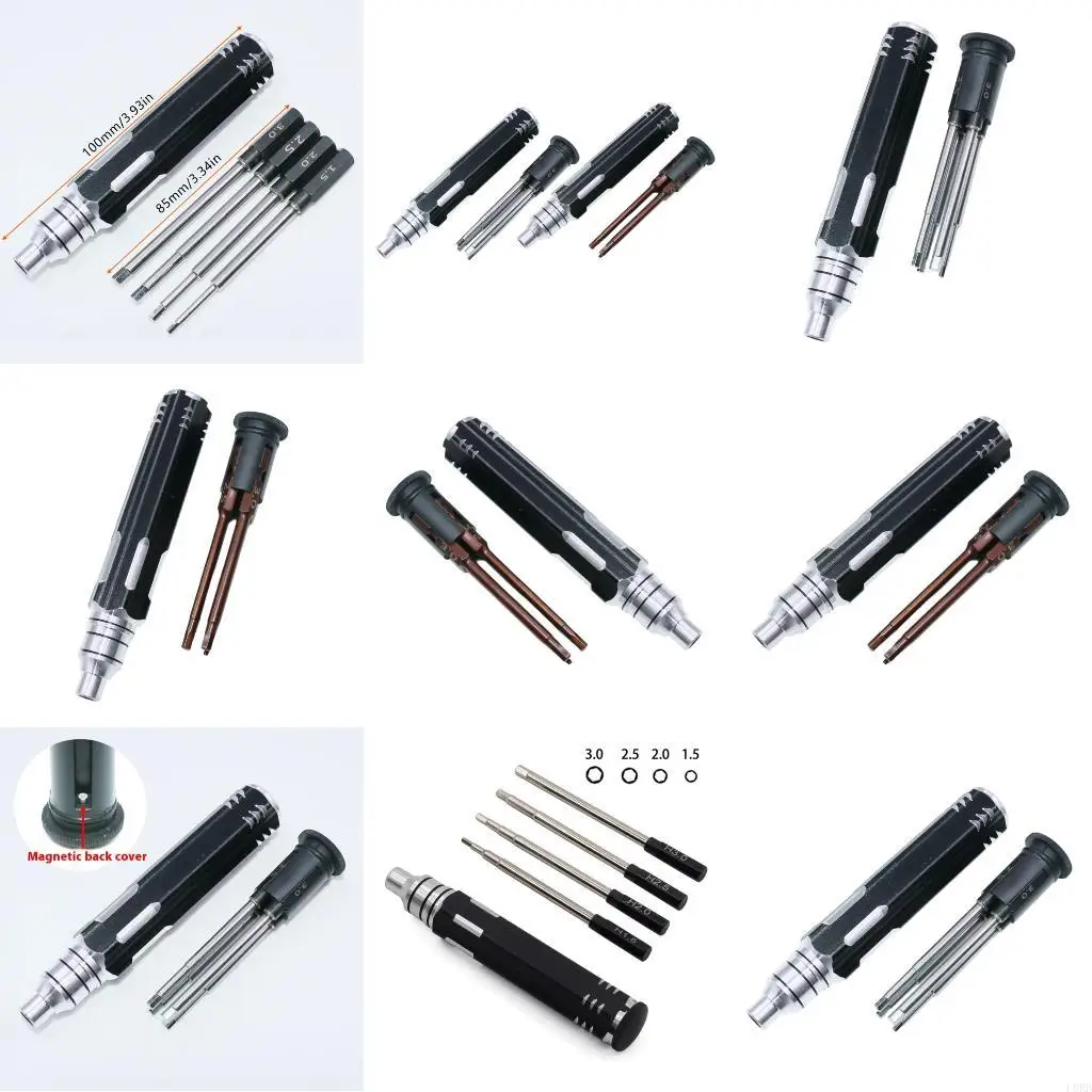

Screwdriver Set For Model Aircraft Repair with 1.5/2.0/2.5/3.0mm Head L8RB