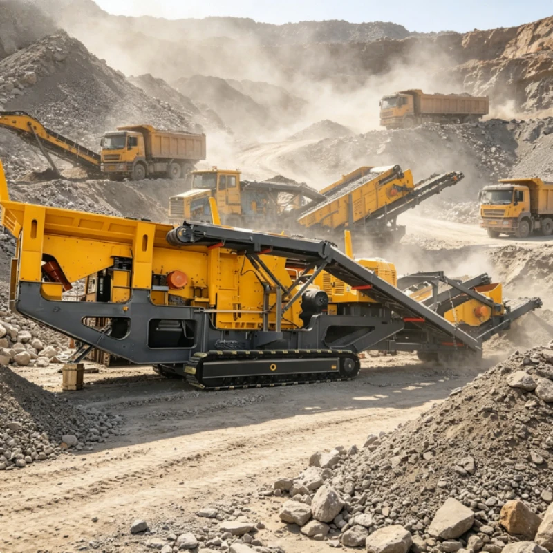 Customized Mobile Stone Aggregate Production Plant Mobile Impact Crusher Station Mobile Coal Crusher and Screen Plant Price