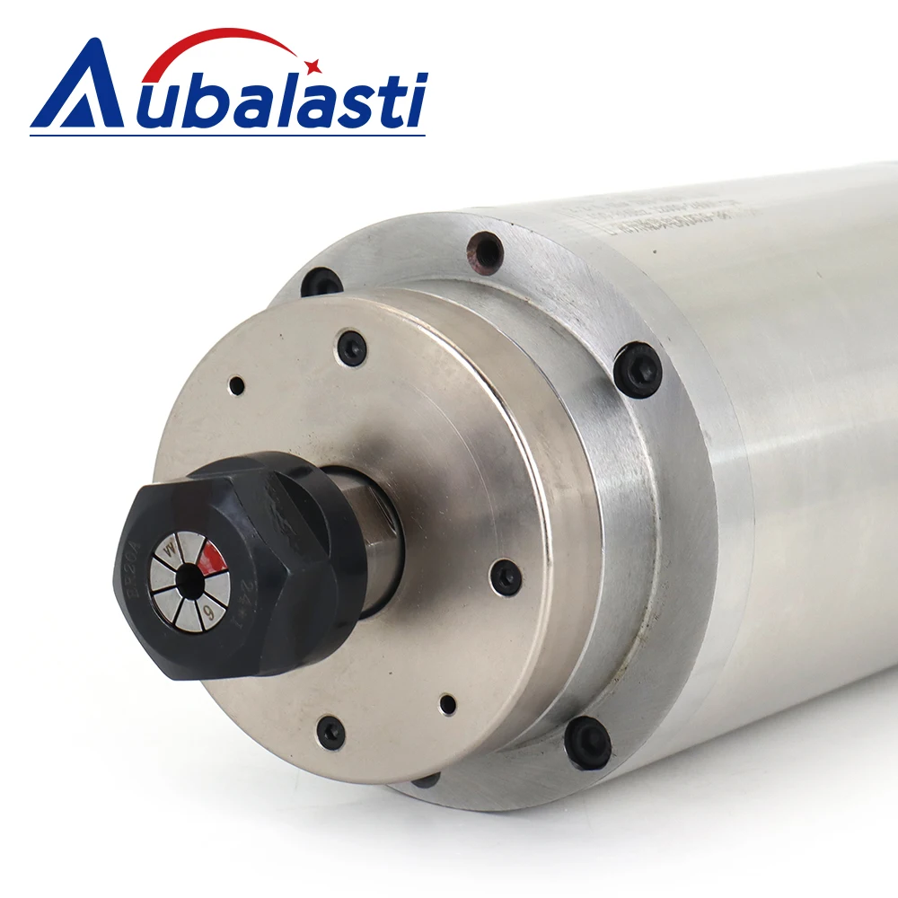 CNC Water Cooled Spindle Motor Metal Milling 2.2-4.4kw ER20 269-380V 12000-24000RPM for CNC Router Metal Milling GDK100-12-24Z