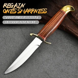 Russian Nkvd Ussr Finka NKVD Outdoor Survival Hunting Bowie Knives Camping Fixed Blade Straight Tactical knifes Camping Knife