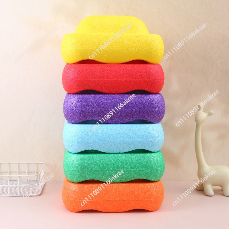 Environmentally friendly high-density EPP foam stepping stone balance board Children's sensory educational toys