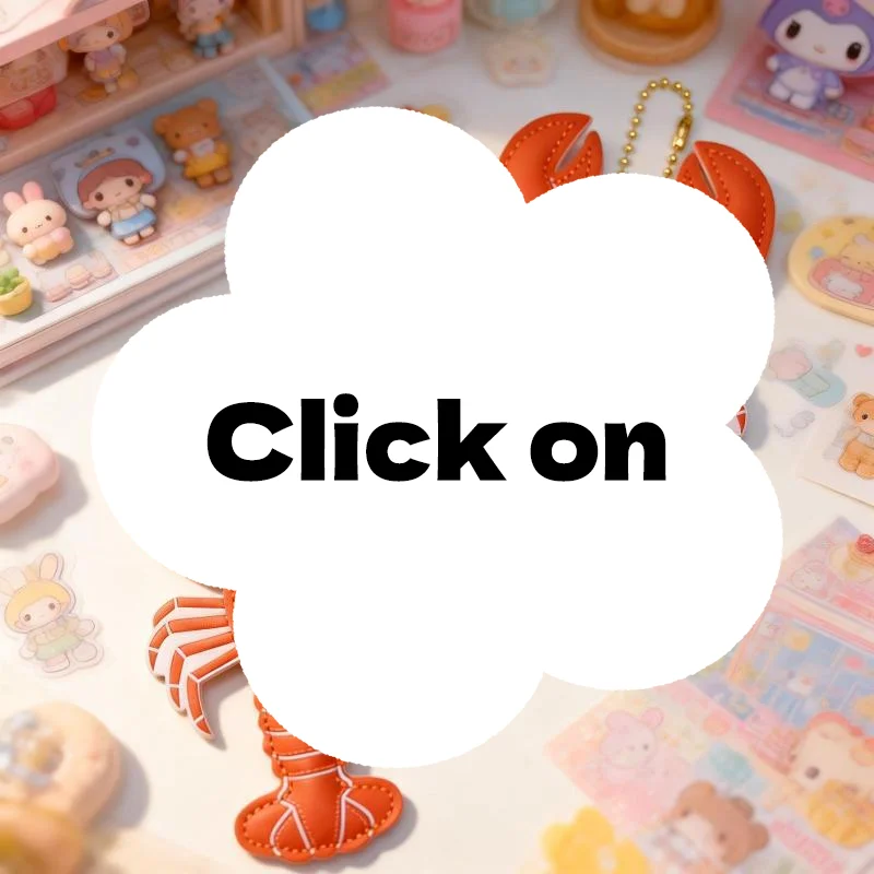 1PC PU Leather Summer Beach Style Keychain Bag Charm Set, Cute Lobster Hanger for Car, Bag, Room Accessories