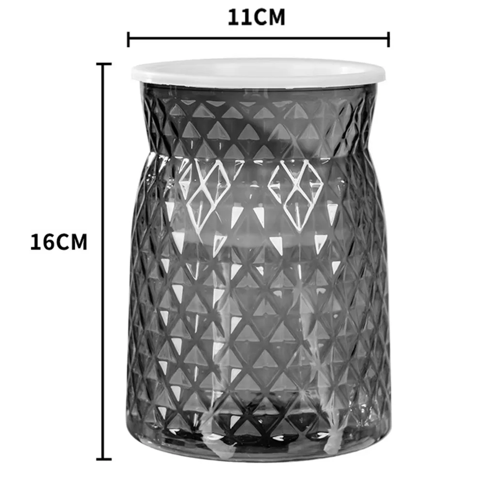 Creative Self Watering Hydroponic Flowerpot Removable Double-layer Hanging Planters Plastic Tabletop Vase