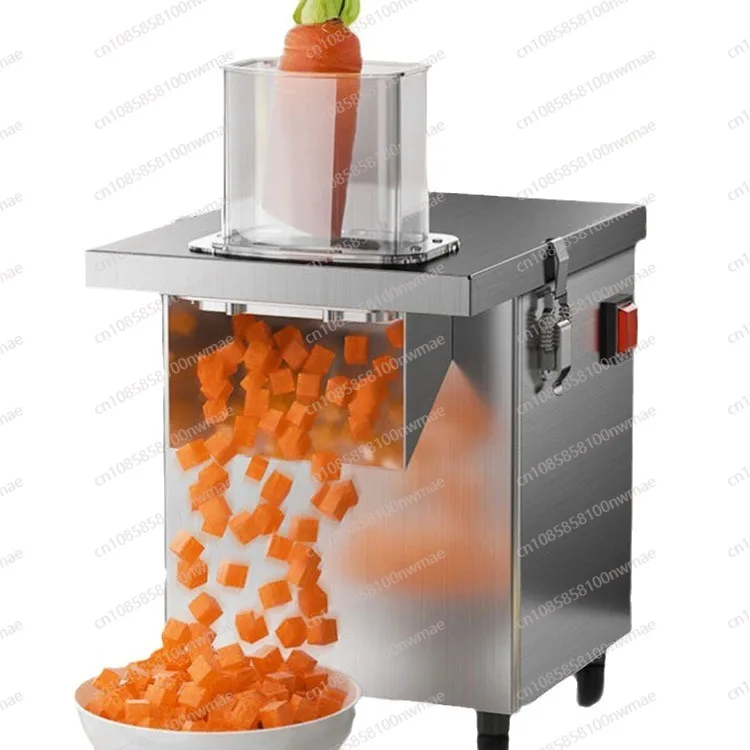 Potatoes, radishes, carrots, onions, shredded, chopper sliced