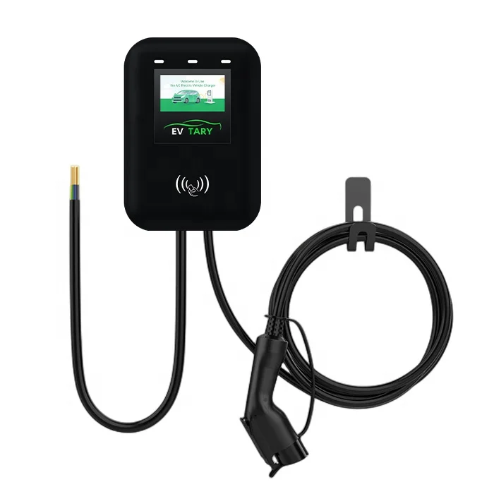 EV Charger 22KW 1 3 Phase Level2 EV Wall Charger 32A OCPP 4G Wallbox AC Wall Mount Car Charging Station WIth RFID EV Charger