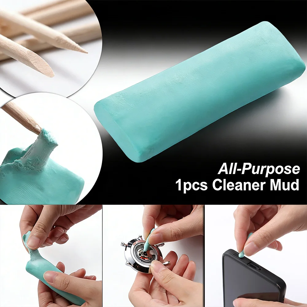 Rodico Putty Watch Dial Cleaner Mud Professional Bergeon 6033 7033 Green Watch Dust Removal Tool for Watchmaker Cleaning Clay
