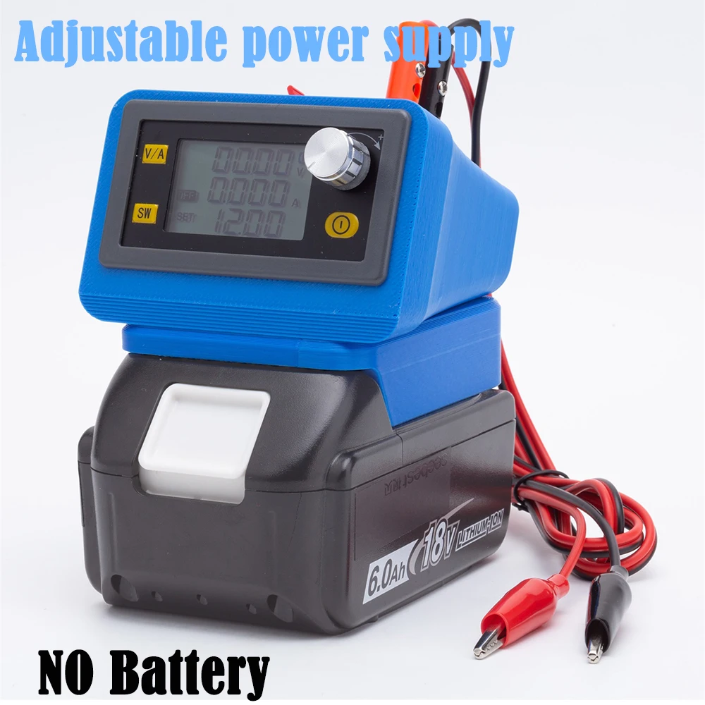 Portátil Cnc Power Supply Buck Boost Converter Tensão Ajustável Estável ao ar Livre sem Bateria Makita 18v Lithium Battery dc