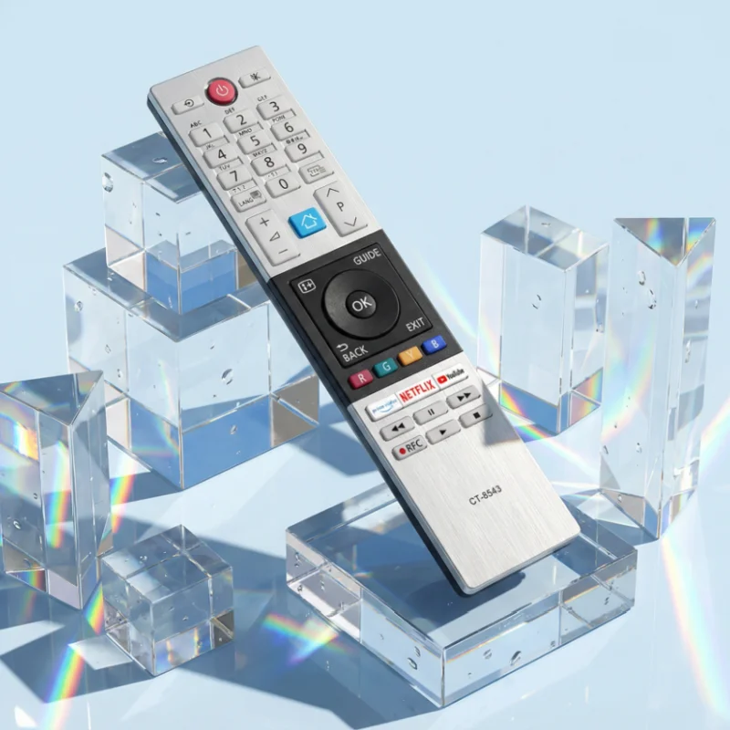 CT-8543 New Toshiba Remote Control Compatible with 32W2863DG 32W2863DA 40L2863DG 43V5863DG 32L3963DA 32L3863DG 49L2863DG  Models